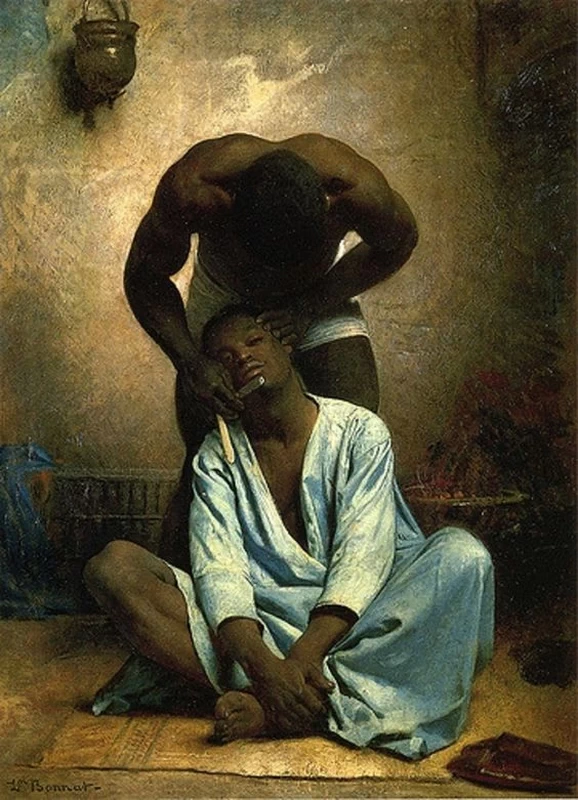 Léon Bonnat - 107, Un barbiere orientale (1872)
